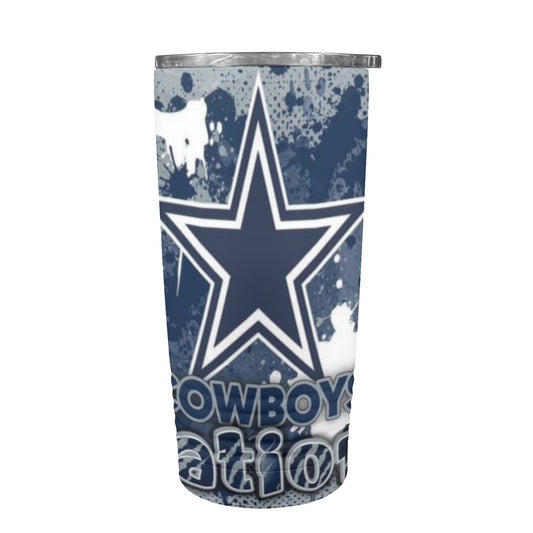 Cowboys 20oz Insulated Stainless Steel Mobile Tumbler