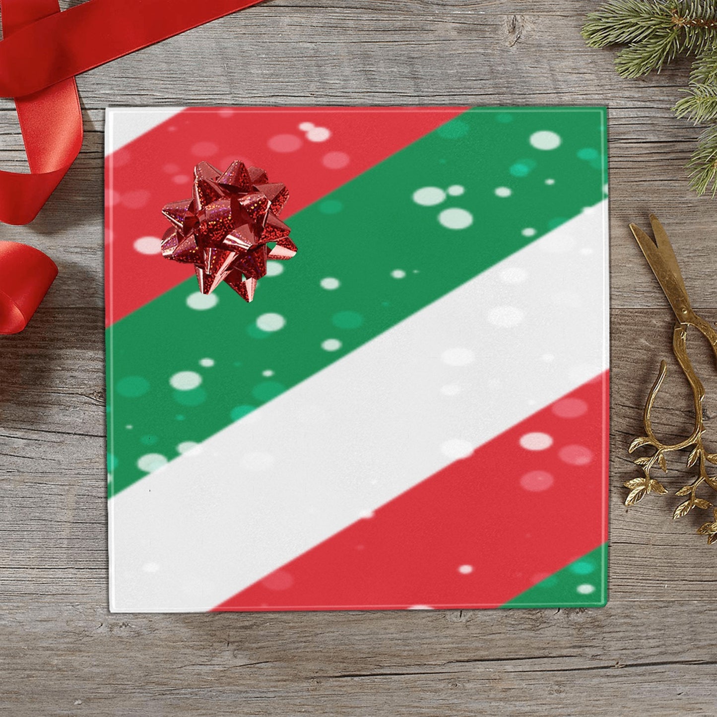 Candy Cane Lane Gift Wrapping Paper 58"x 23" (3 Rolls)