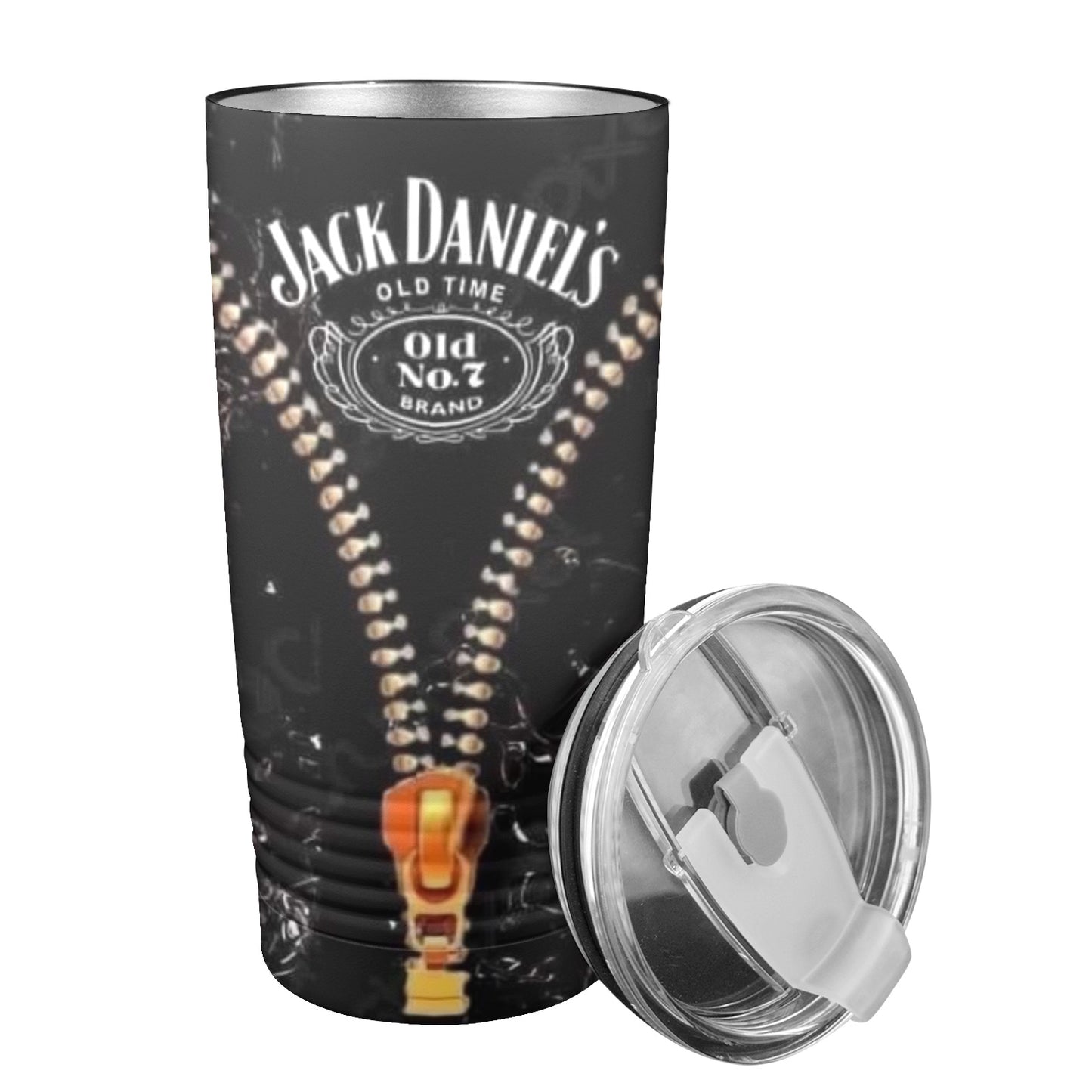 Jack Daniels 20oz Insulated Stainless Steel Mobile Tumbler