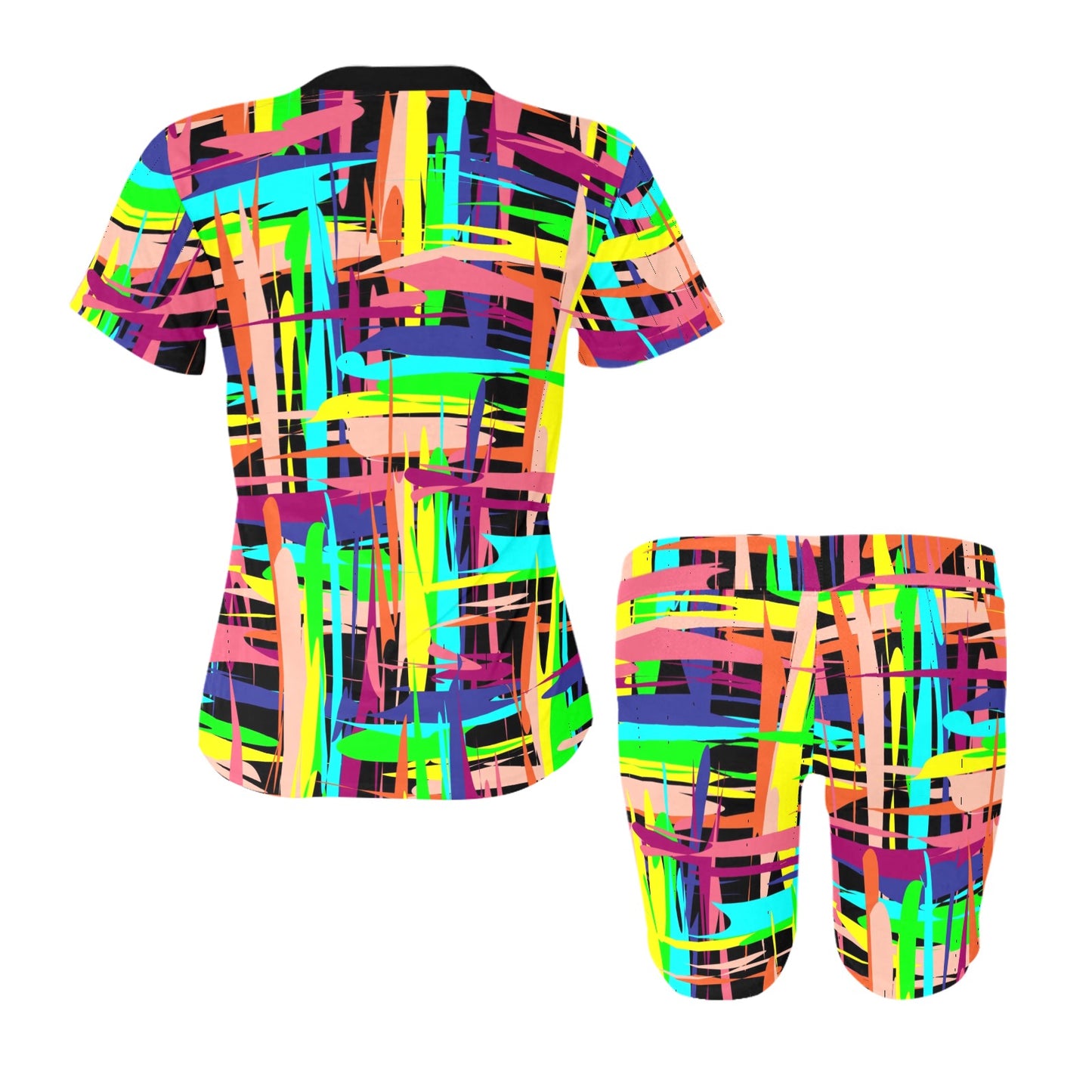 Colorful Lights Women's Short Set