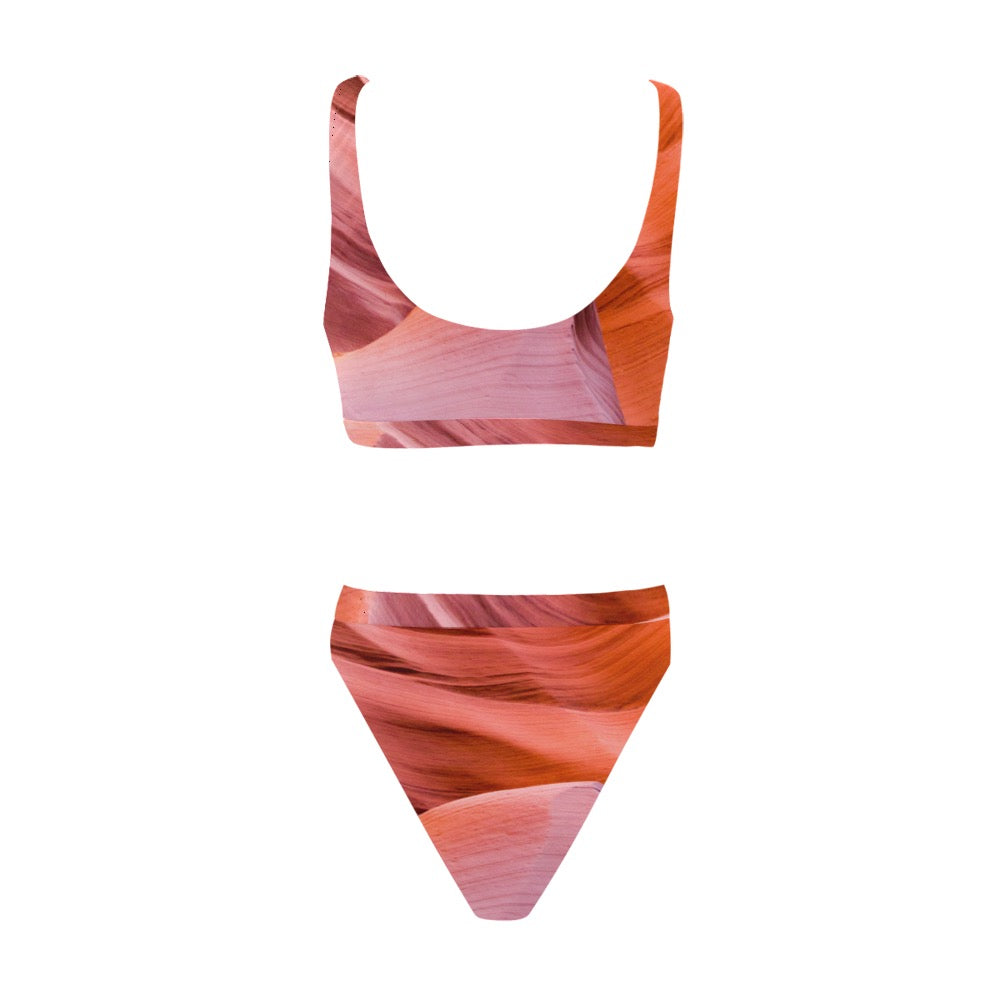 Sherbet Bliss Sport Bikini Swimsuit