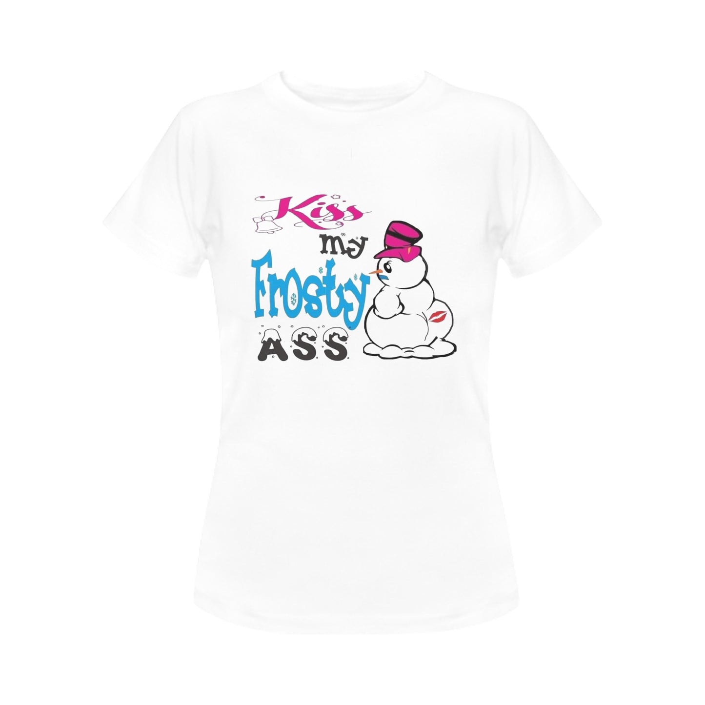 CHRISTMAS - Kiss My Frosty Women's T-Shirt