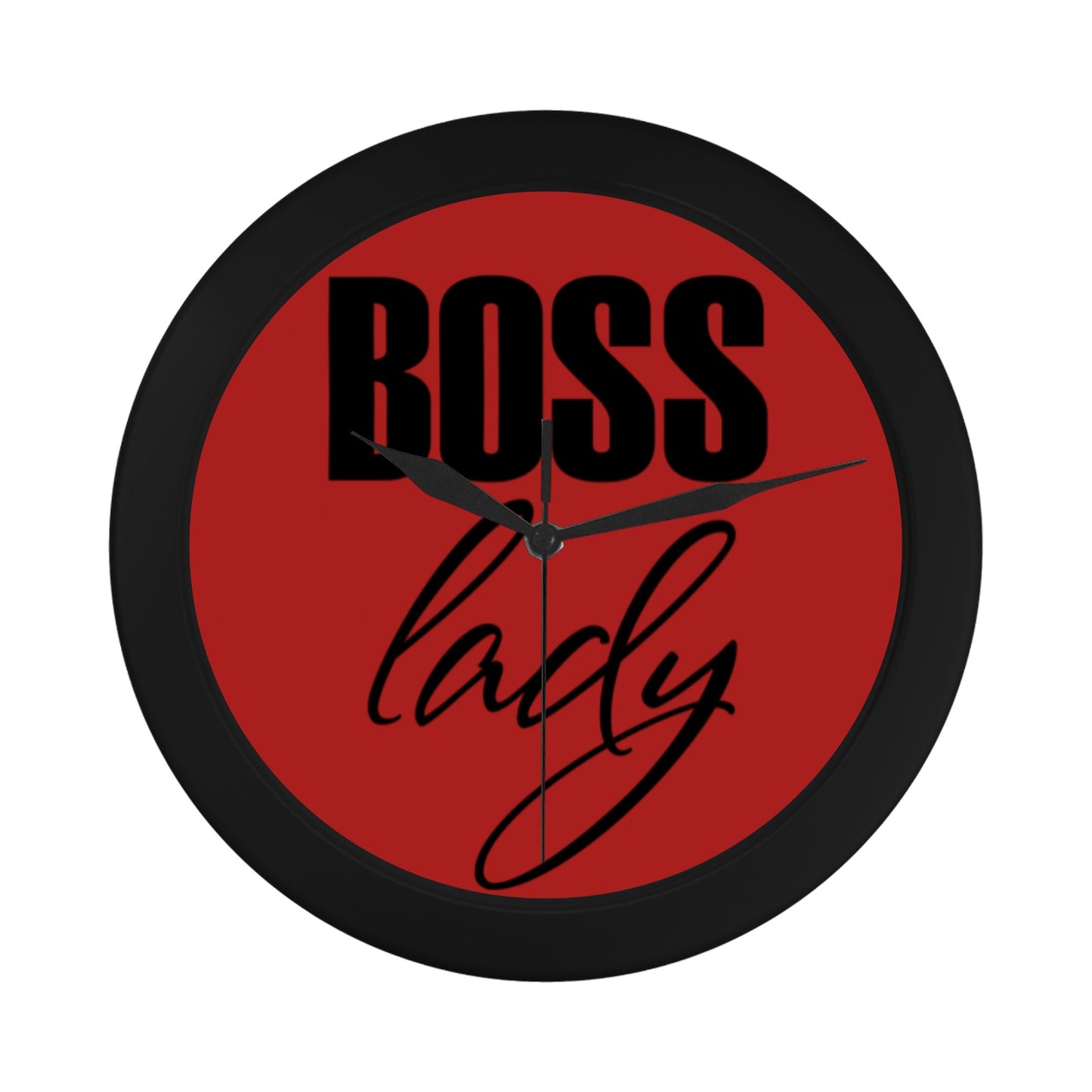 Boss Lady Circular Wall clock