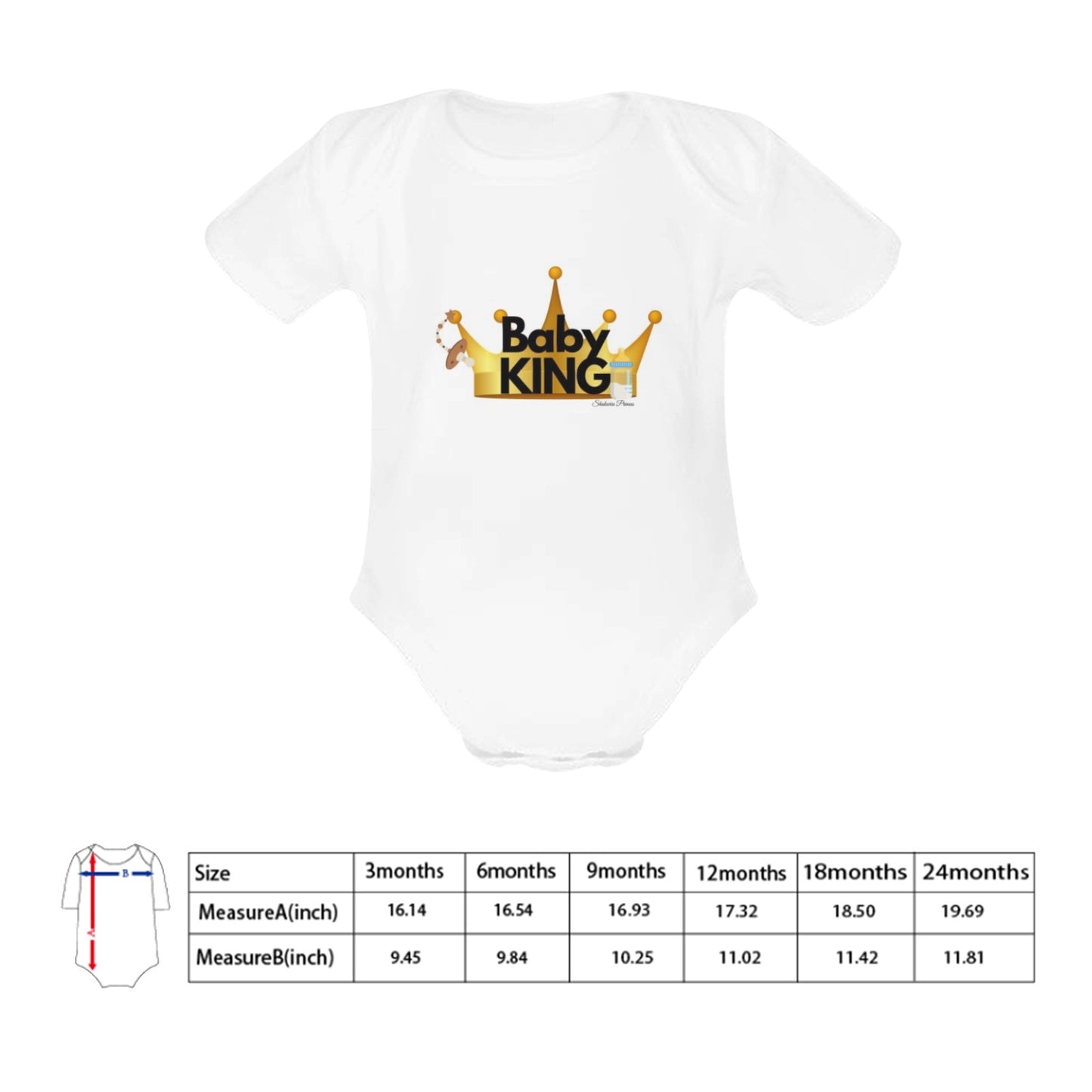 Baby King Baby Onesie