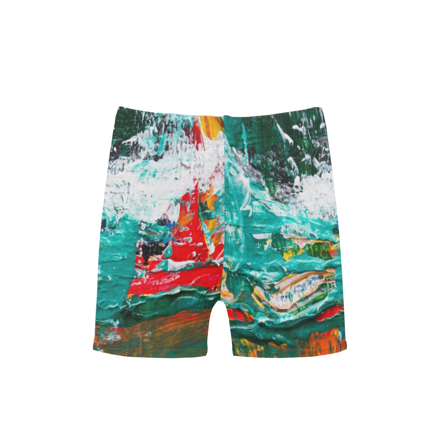 Painting Little Boys' Swimming Trunks