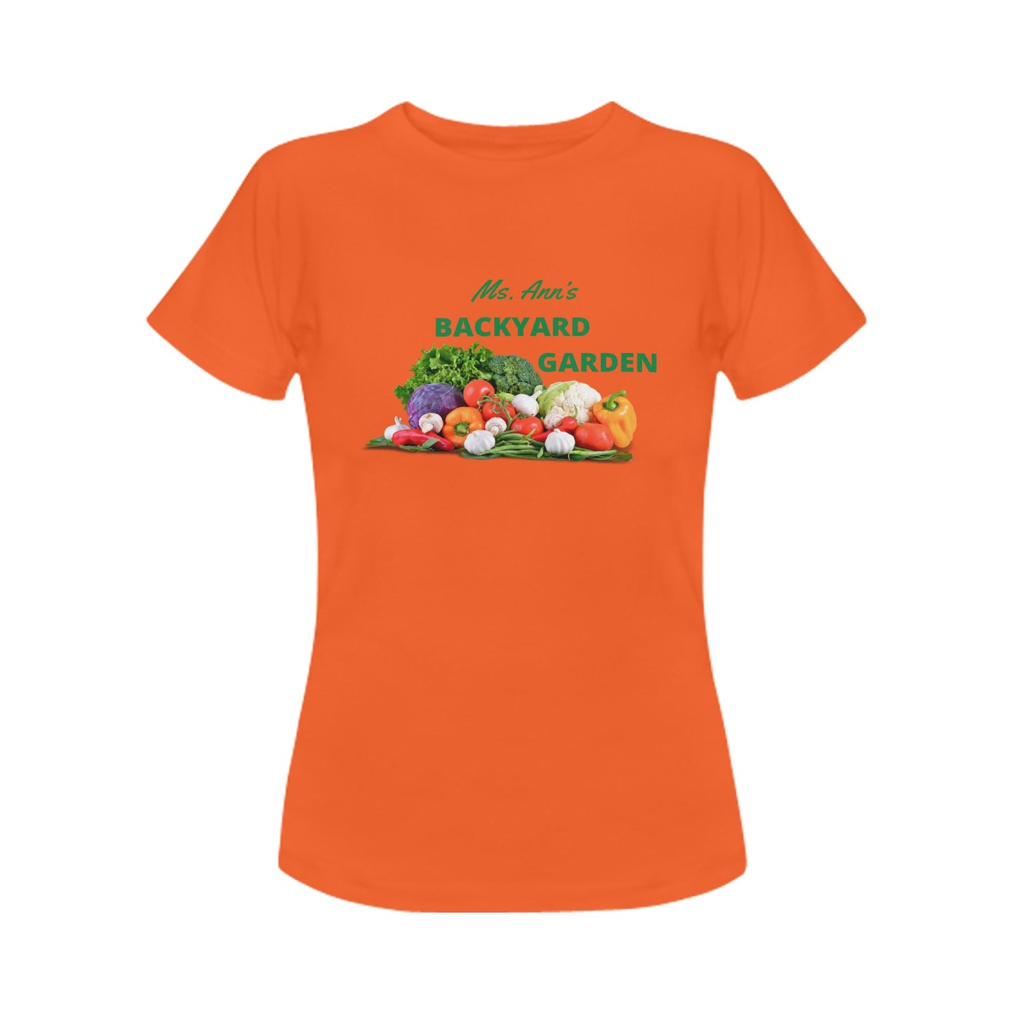 Ms. Ann’s Backyard Garden Women's T-Shirt