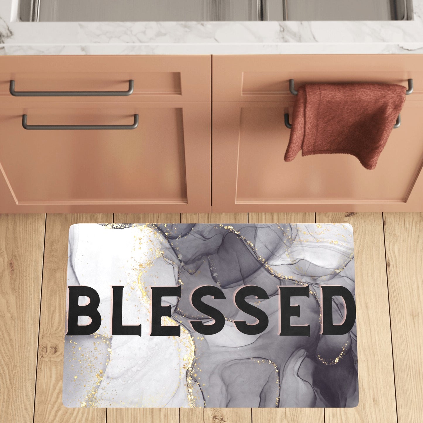 BLESSED Kitchen Mat 32"x20"