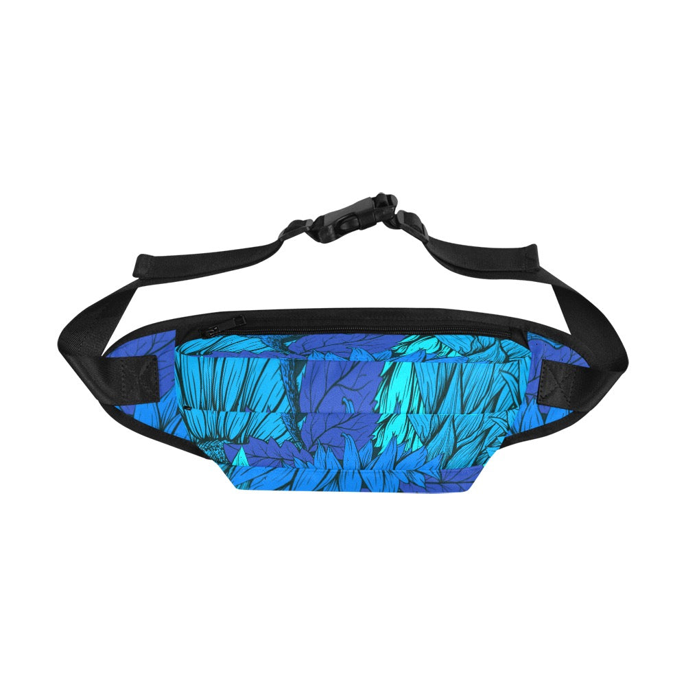 Blue Flow Fanny Pack/Large