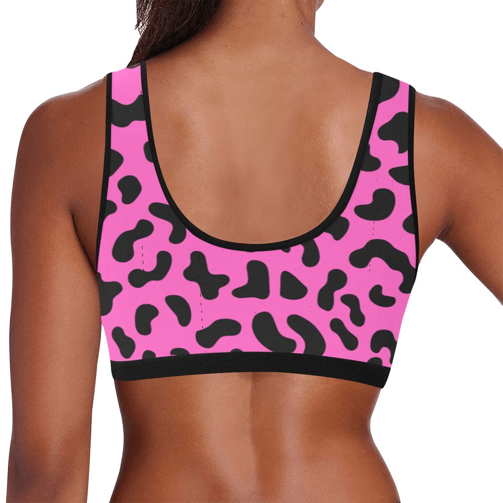 Pink Chee Women's Sports Bra