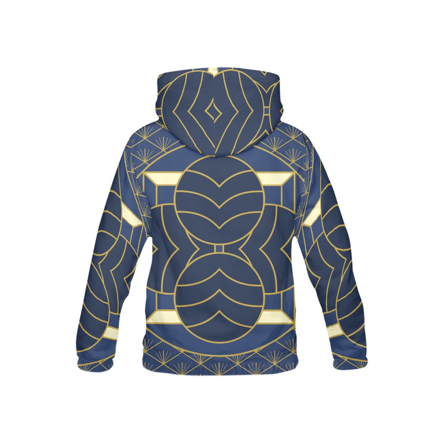 Navy Cut Hoodie for Kid