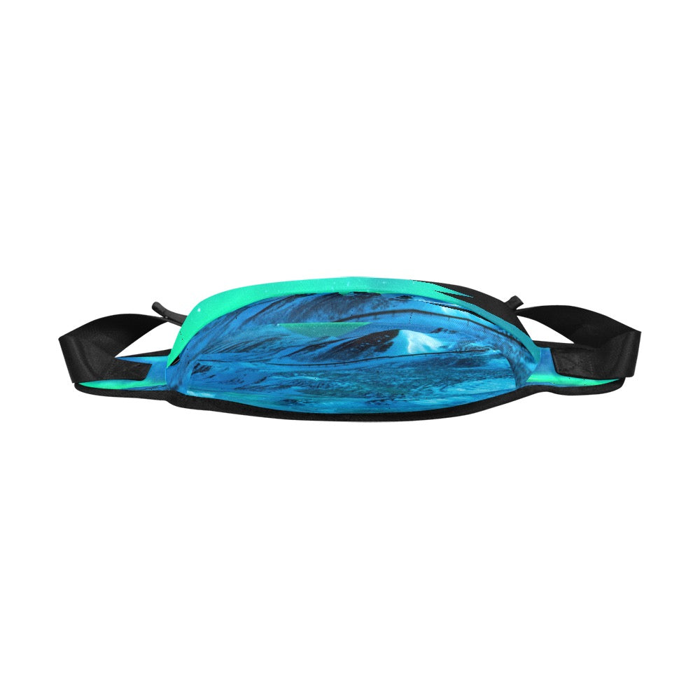 Blue Eclipse Fanny Pack/Large