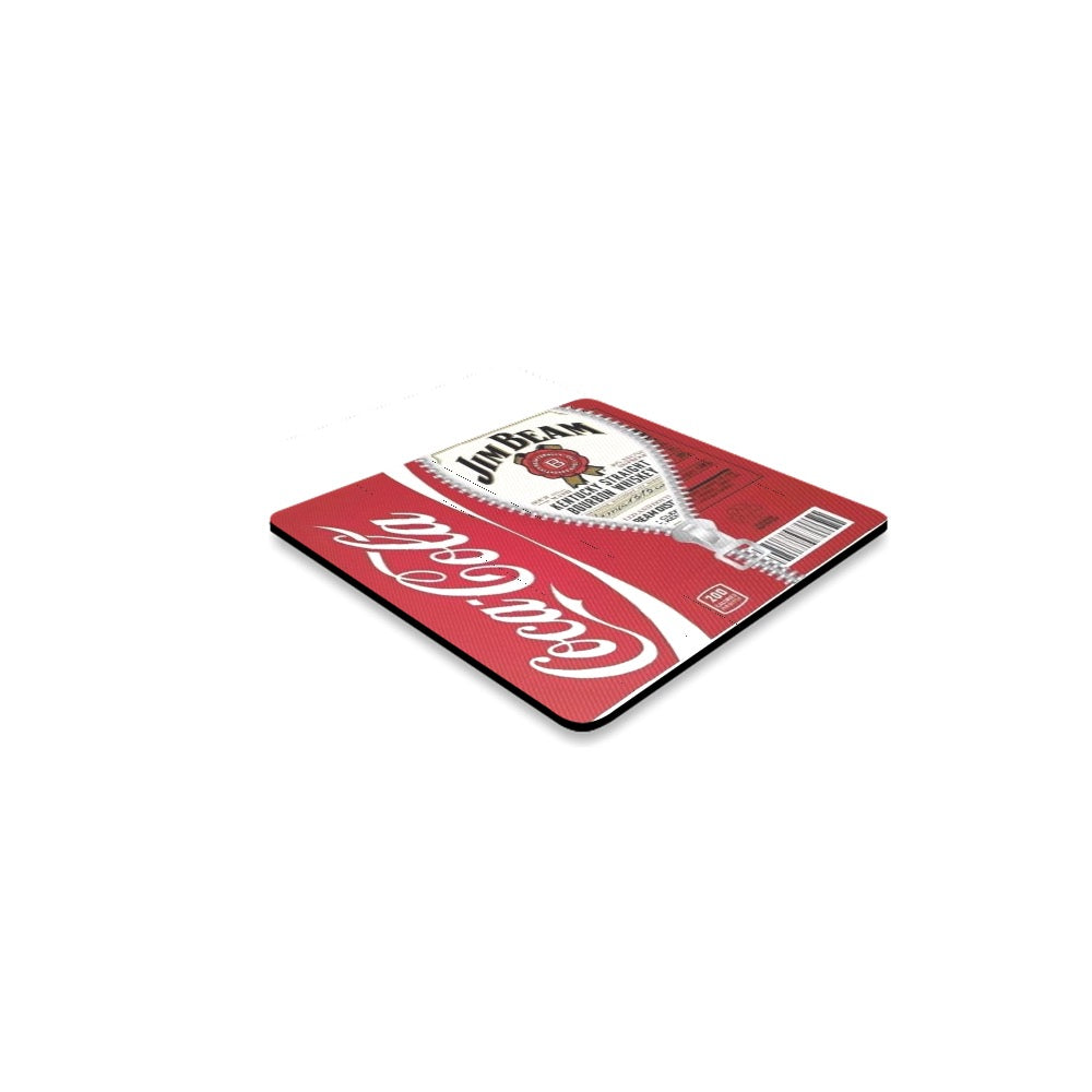 Cola & Jim Beam Square Coaster