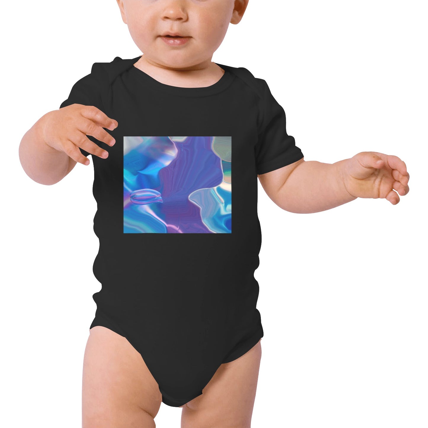 Blue Aura Baby Onesie