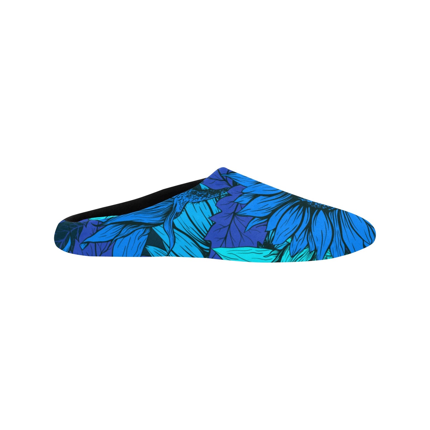 Blue Flow Women's Non-Slip Cotton Slippers