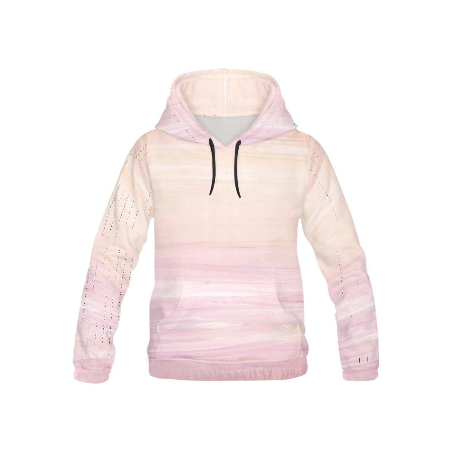 Peach Ombre Hoodie For Kid