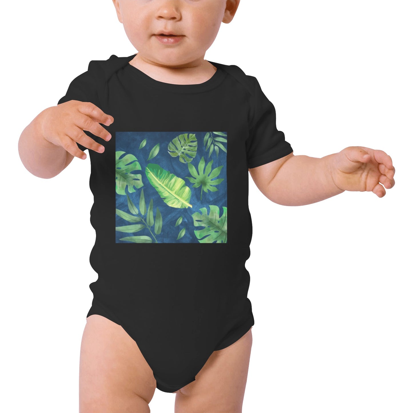 Leaves Baby Onesie