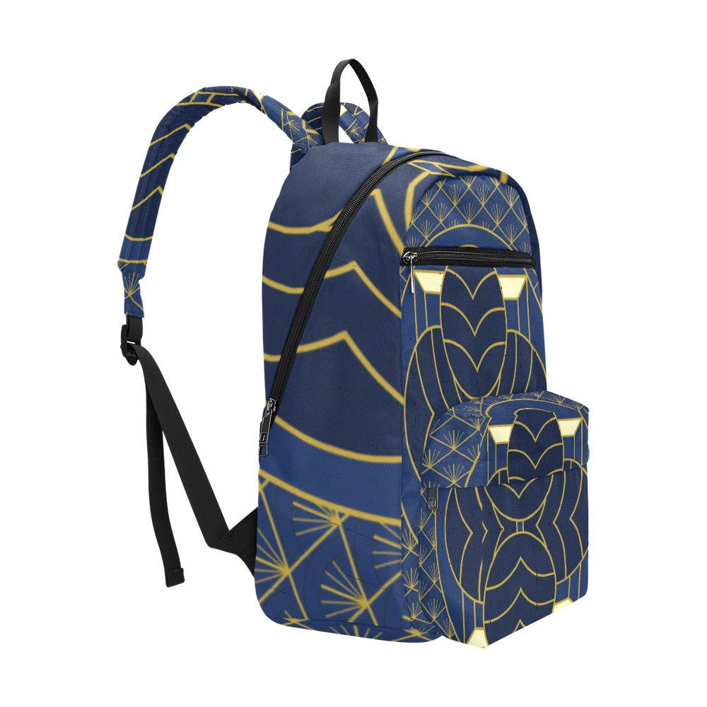 Navy Cut Large Capacity Travel Backpack