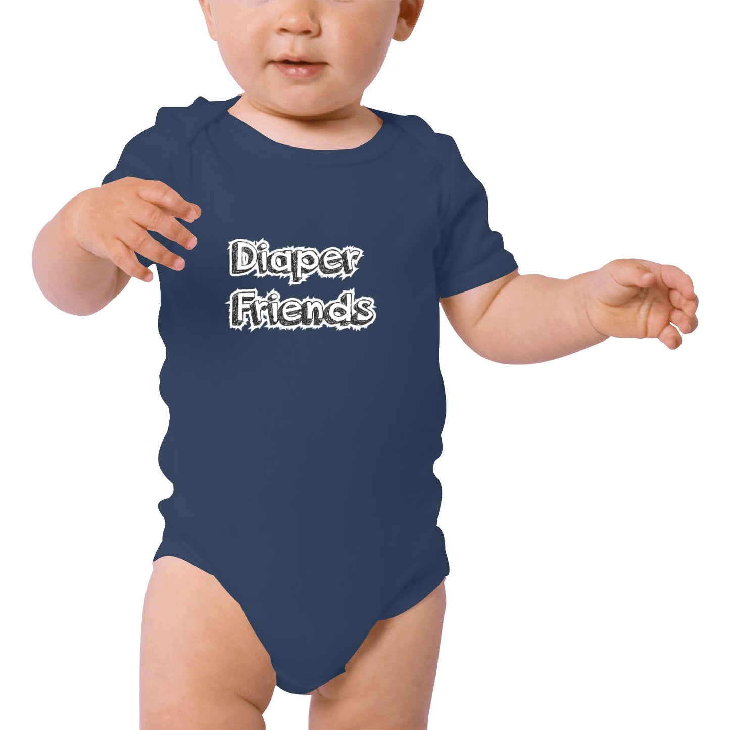 Diaper Friends Baby Onesie