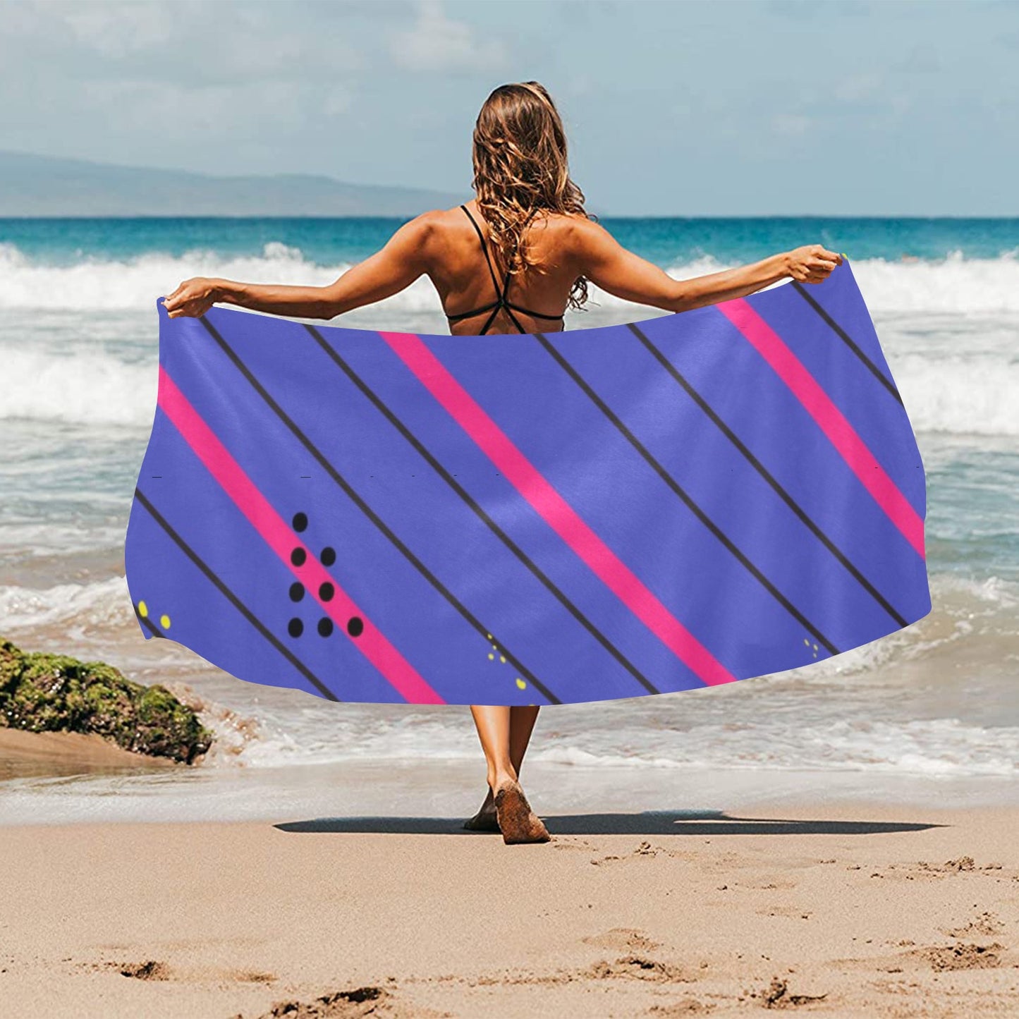 Ready To Go Beach Towel 32"x 71"