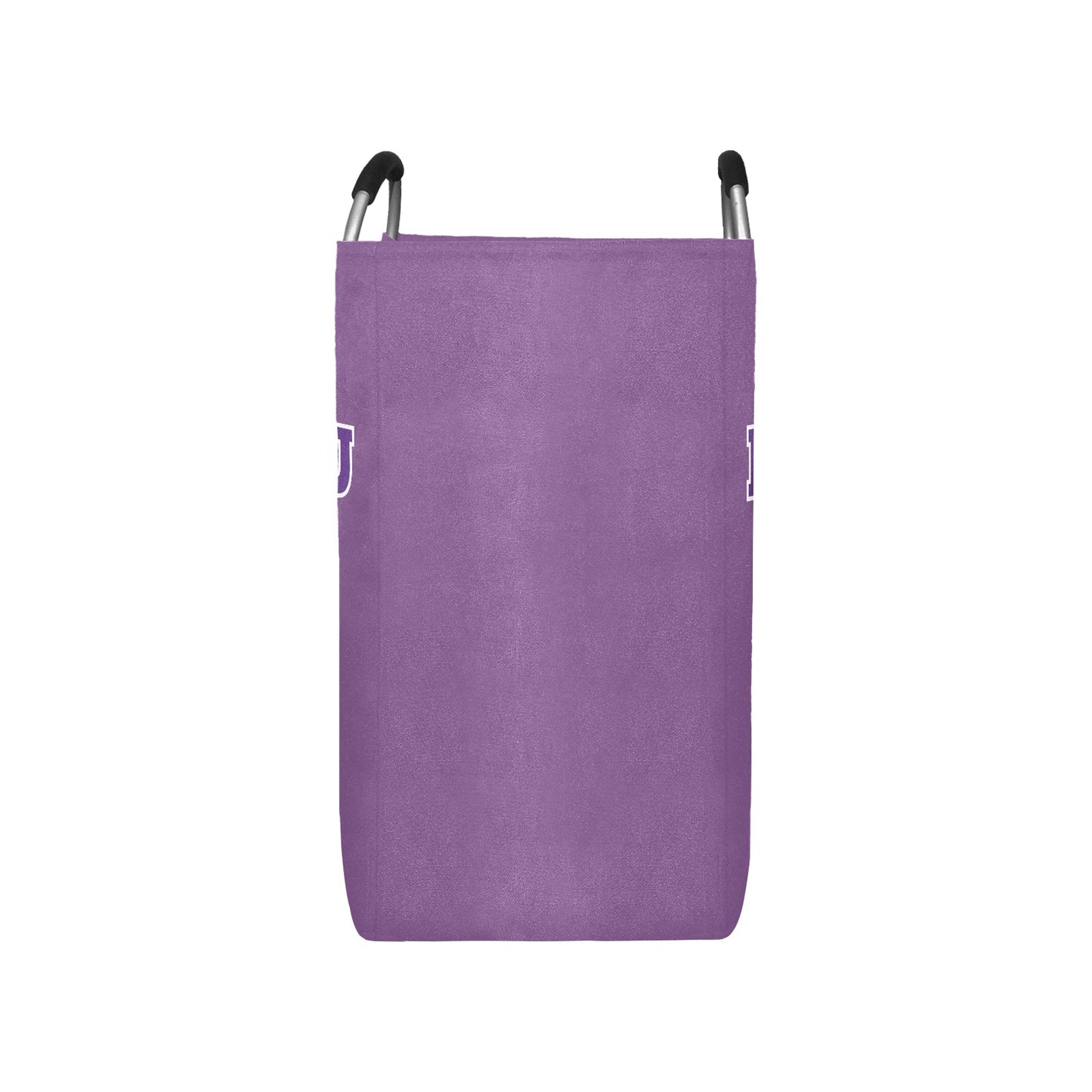 Purple & White HBCU Square Laundry Bag