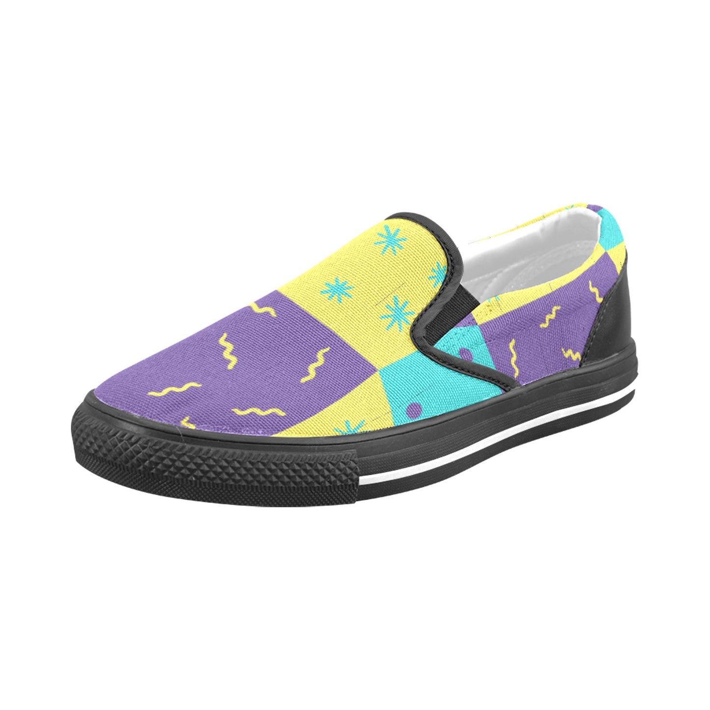 Purple Party Slip-on Shoes -Kid