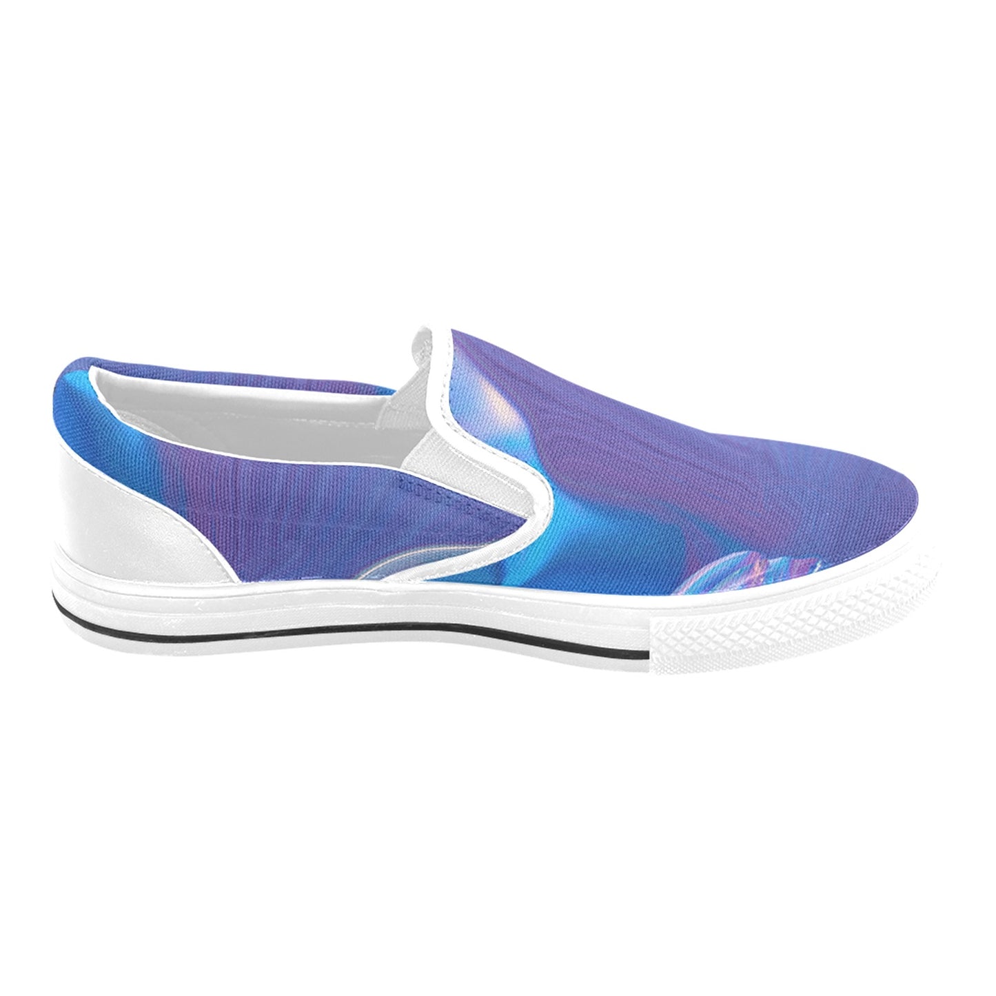 Blue Aura Men's Slip-on Shoes