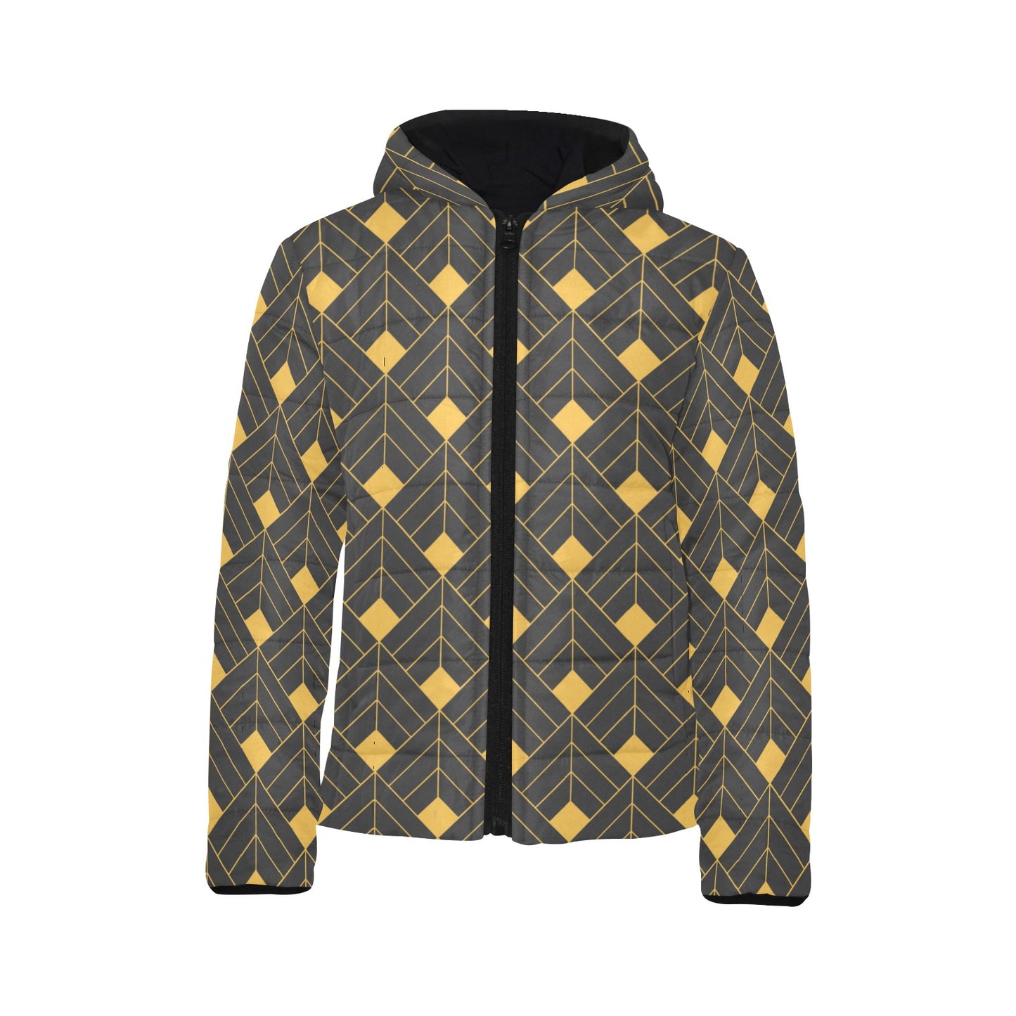 Gold Diamond Kids Hooded Jacket