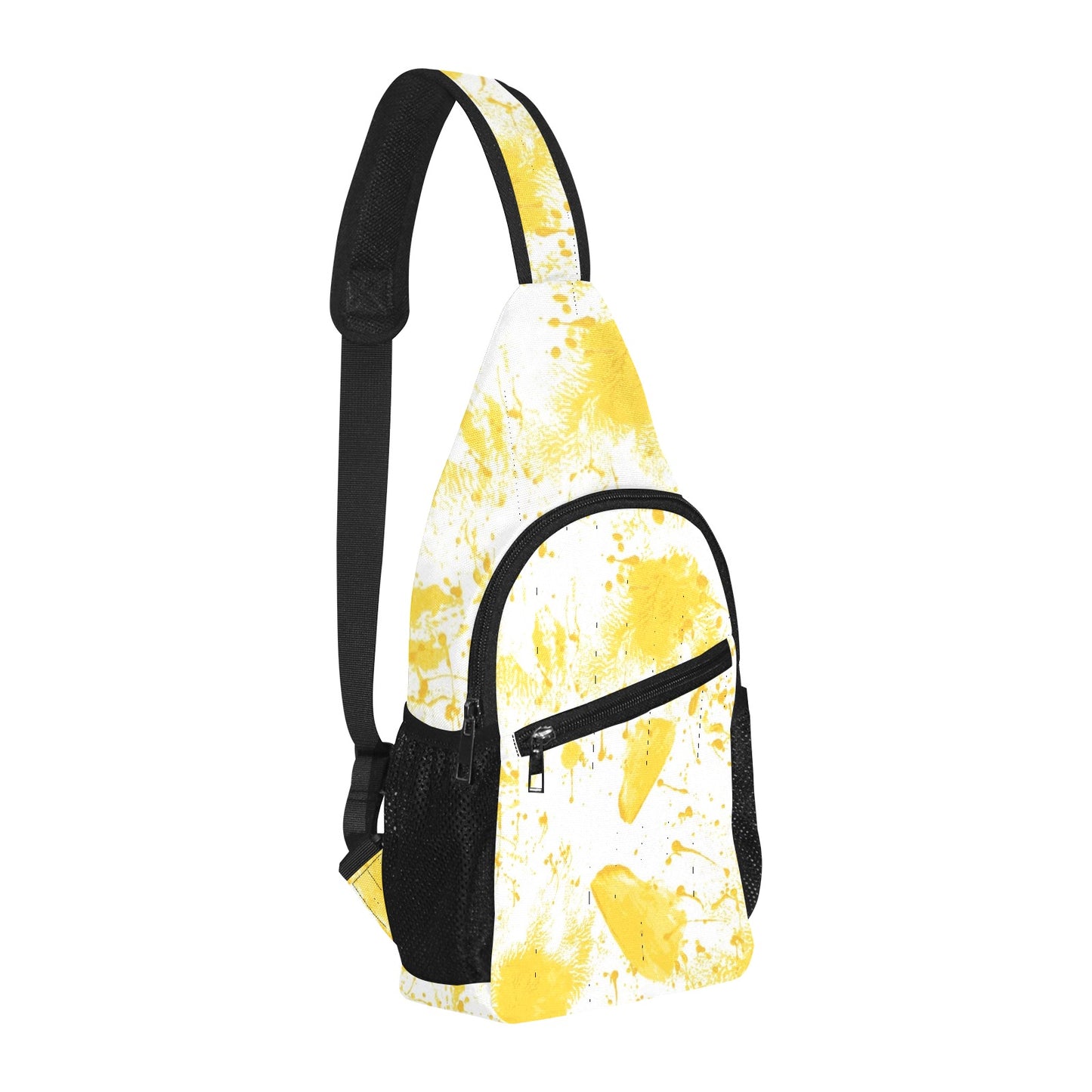 Yellow Splash Chest Bag