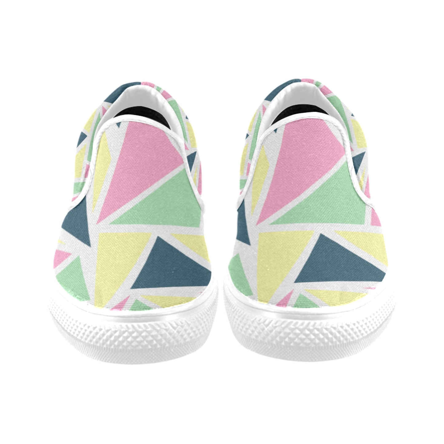 Colored Angles Women's Slip-on Shoes