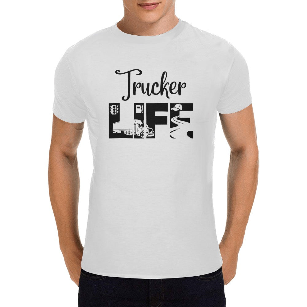 Trucker Life Men's T-Shirt