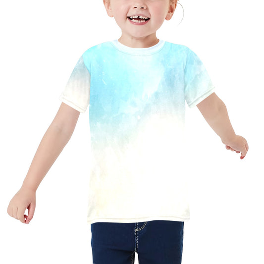 Bluish Unisex T-Shirt- Kids