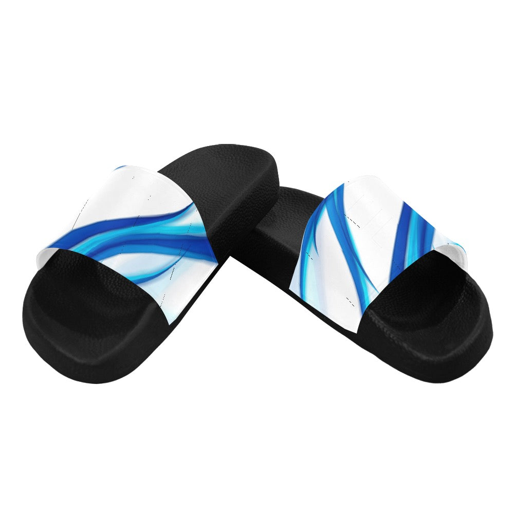 Blue Lightning Women's Slides