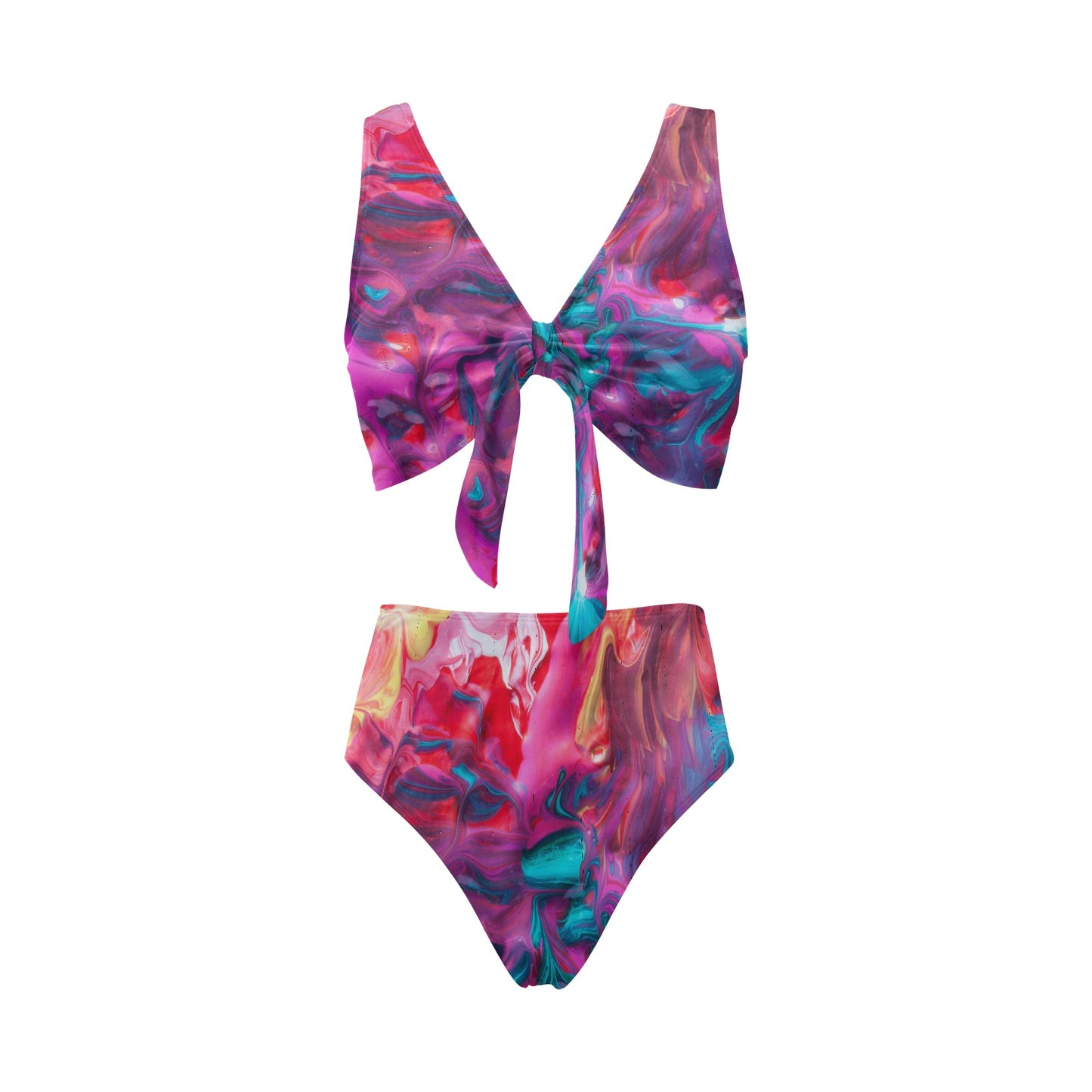 Spring Summer Bow Tie Swimsuit