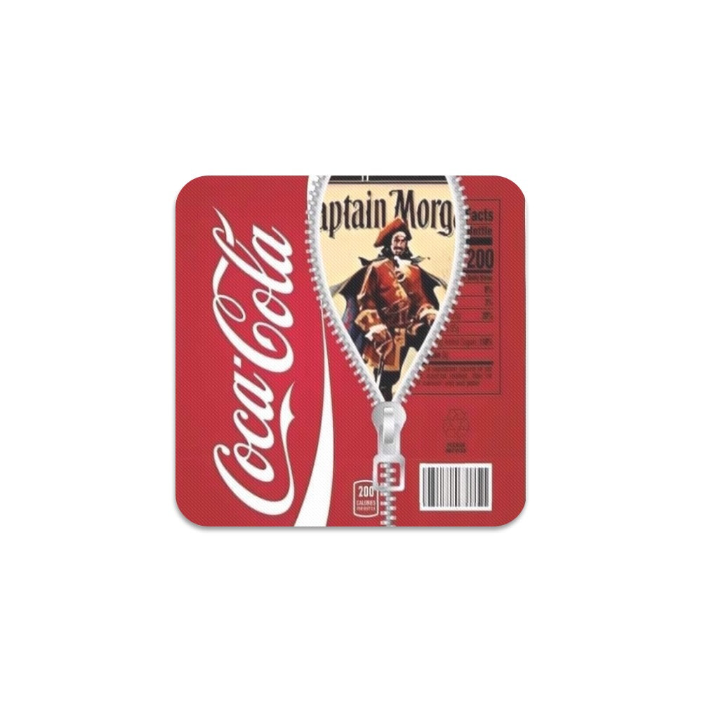 Cola & Morgan Square Coaster