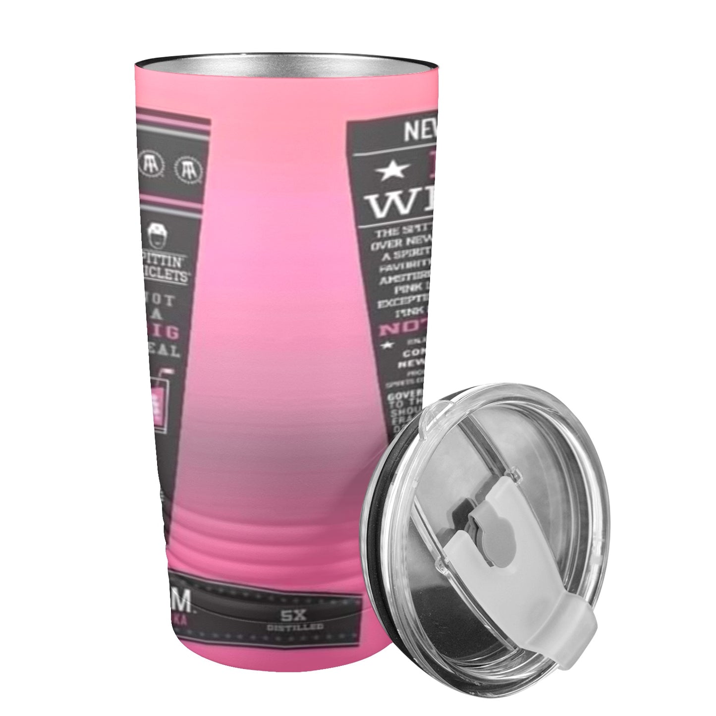 Pink Whitney 20oz Insulated Stainless Steel Mobile Tumbler