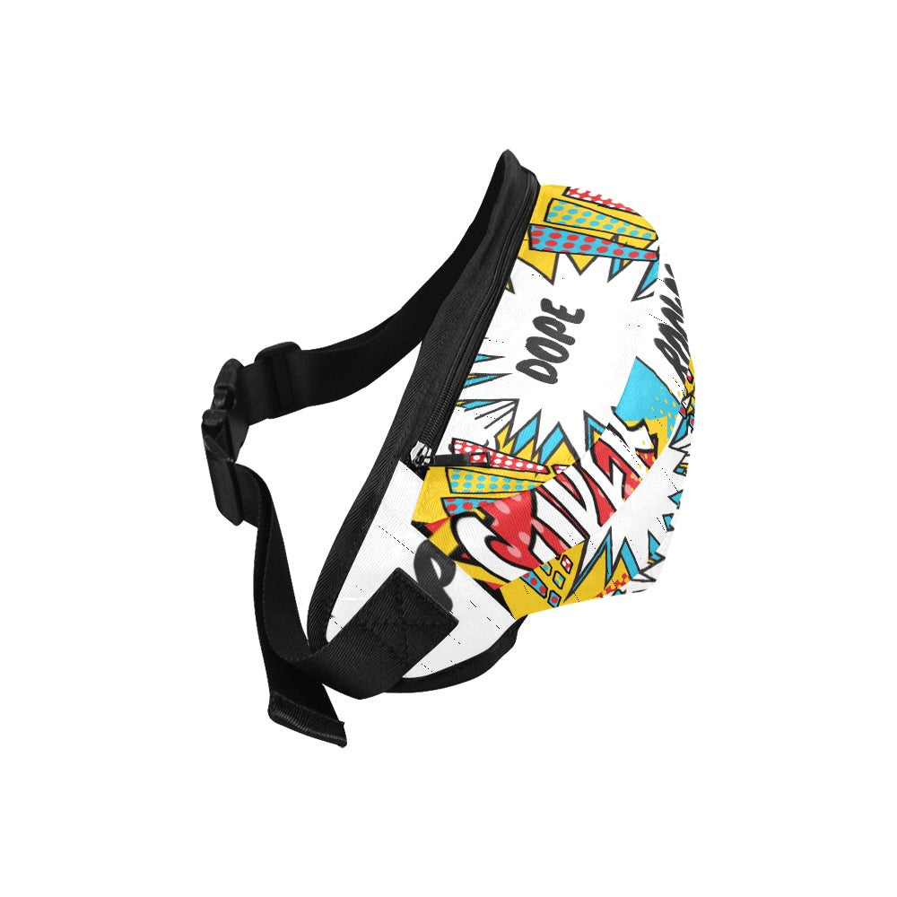 Comic Words Fanny Pack/Large