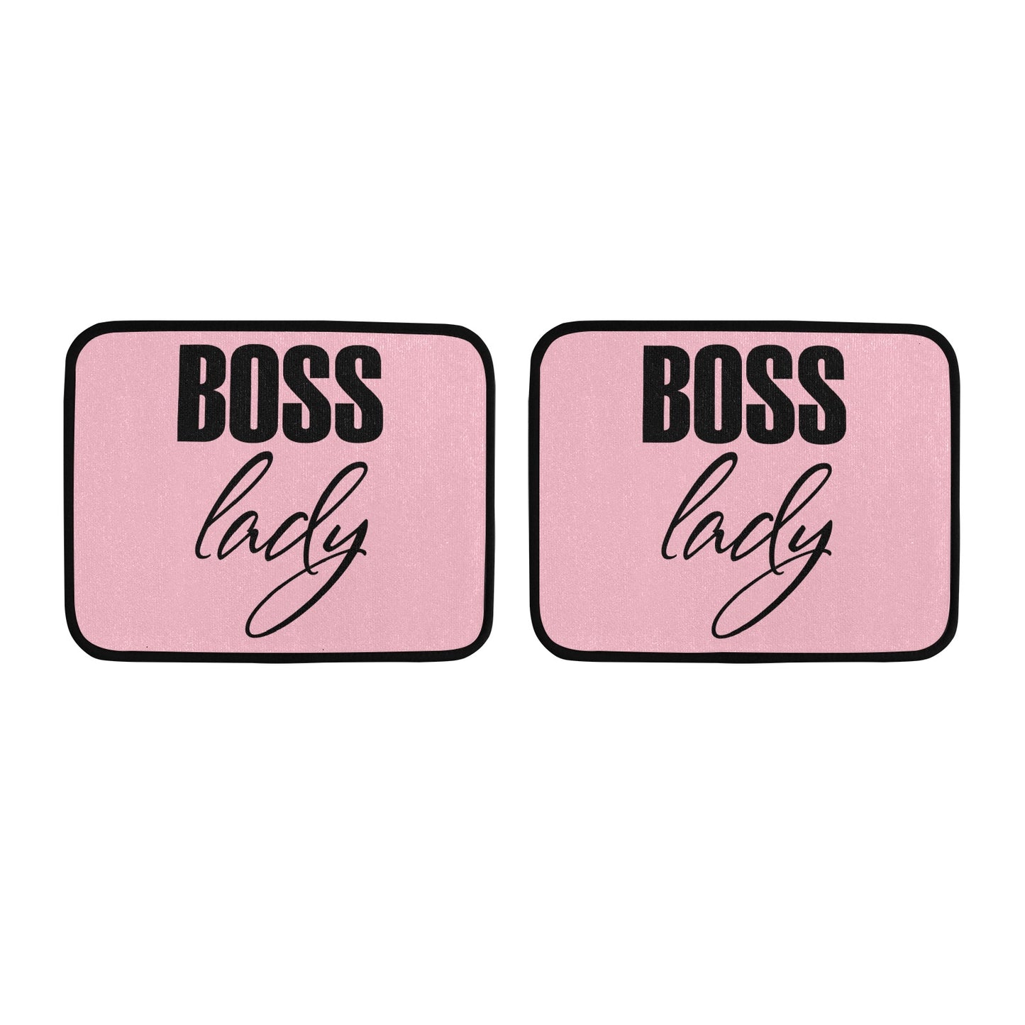 Boss Lady Back Car Floor Mat (2pcs)