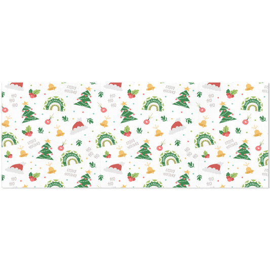 Christmas Time Gift Wrapping Paper 58"x 23" (3 Rolls)