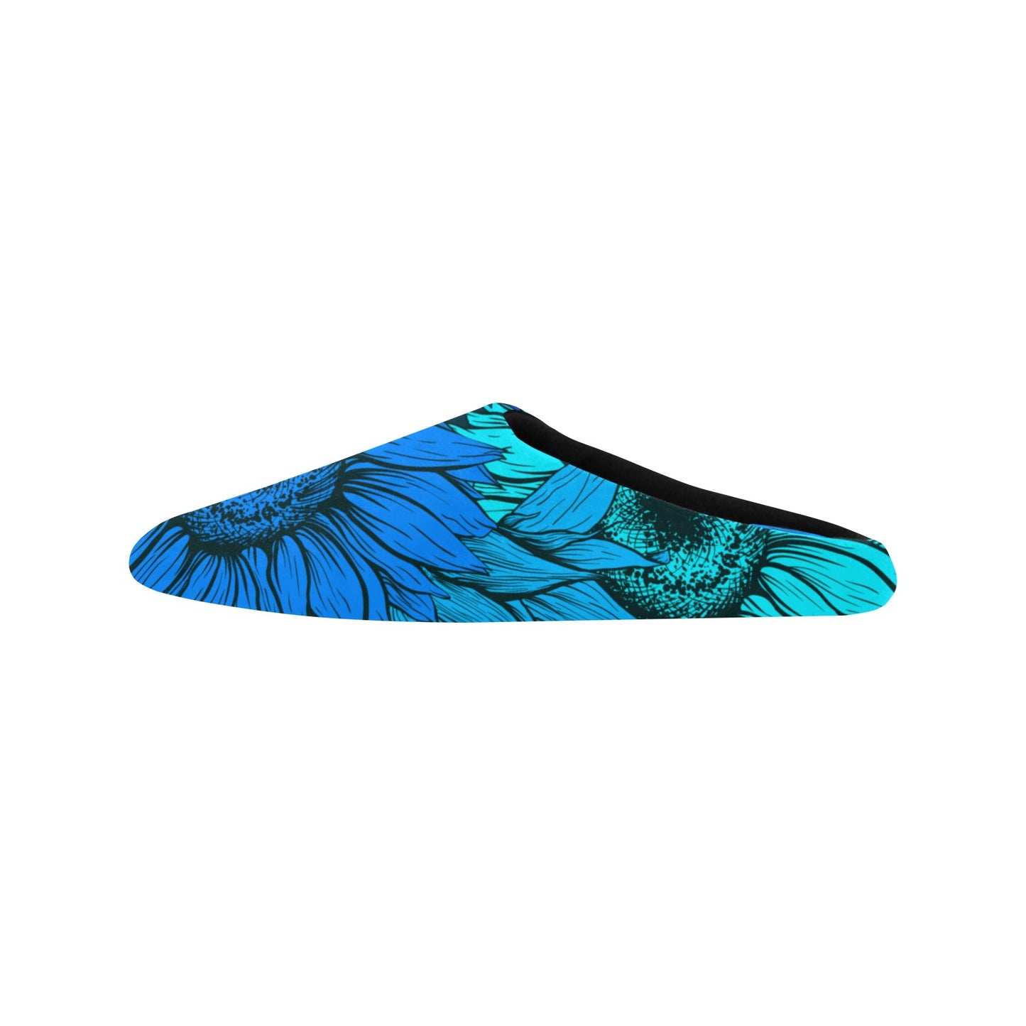 Blue Flow Women's Non-Slip Cotton Slippers