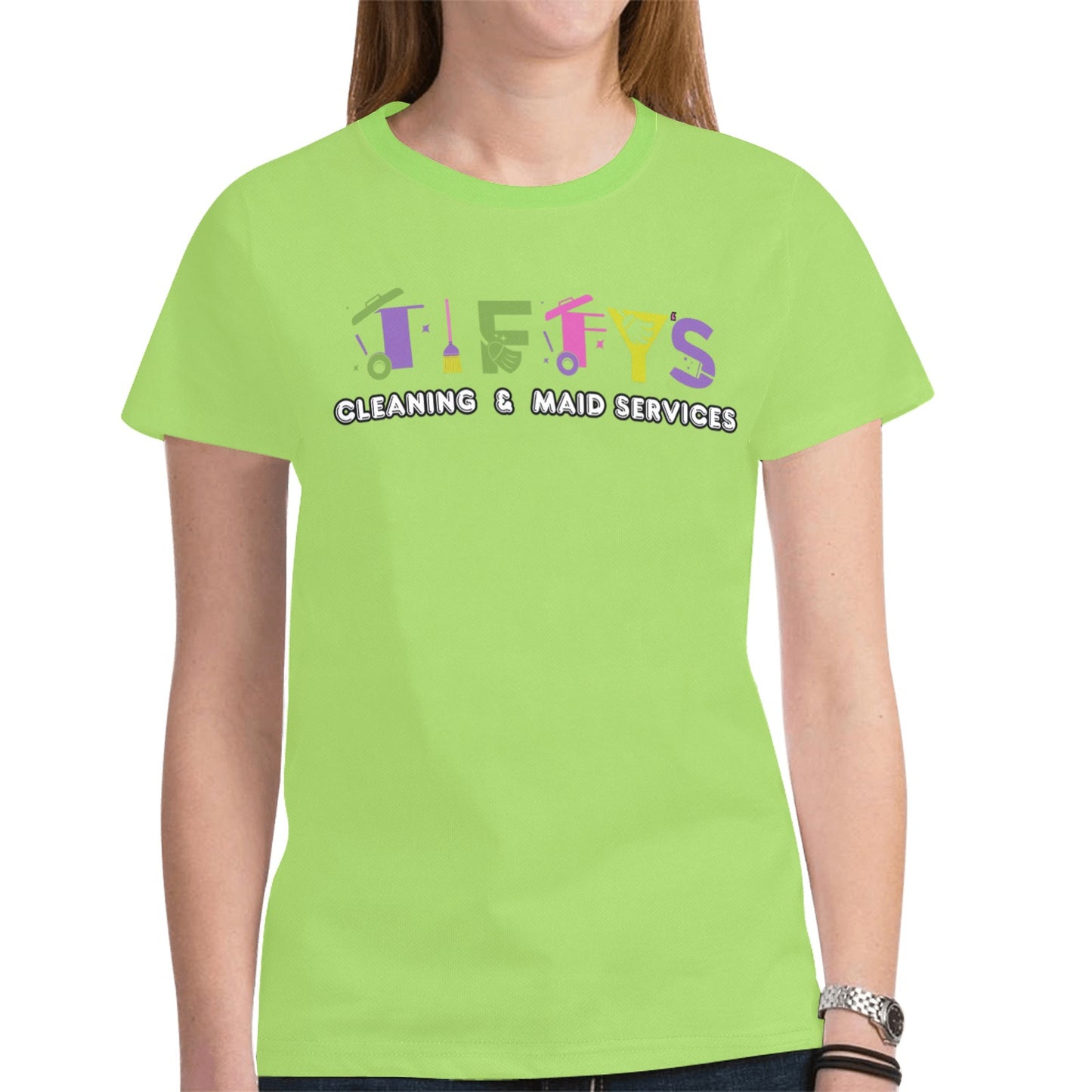 Green Tiffy T-shirt for Women