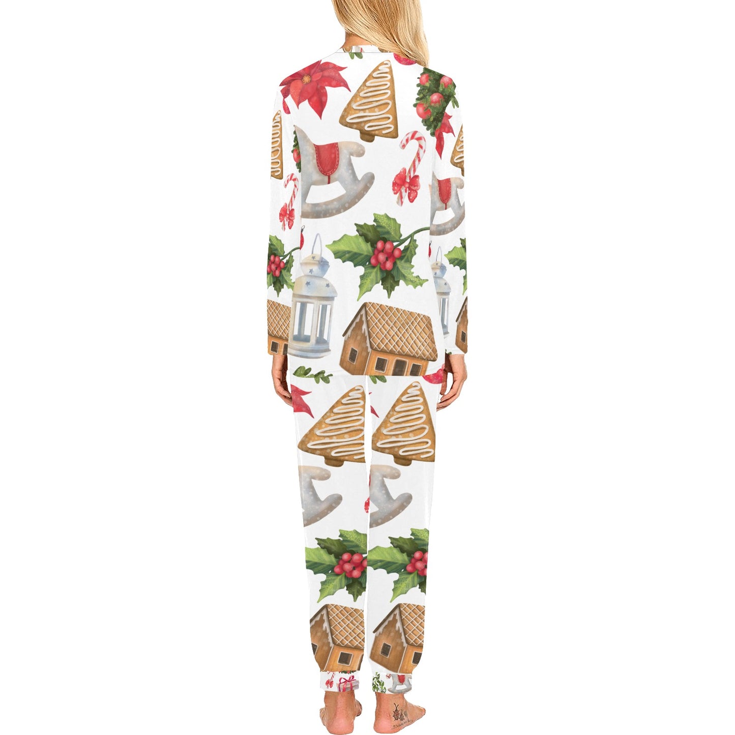 Christmas Festive Women's Pajama Set