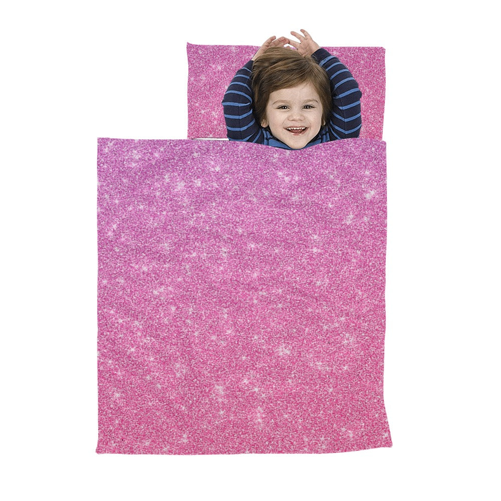 Pink Splash Kids' Sleeping Bag