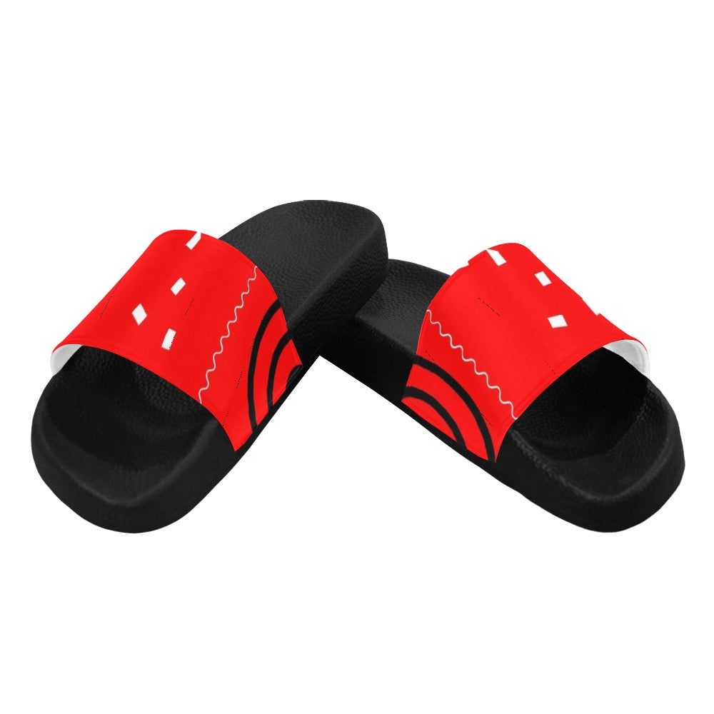 Red Does It Good Women's Slides