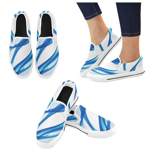 Blue Lightning Women's Slip-on Shoes