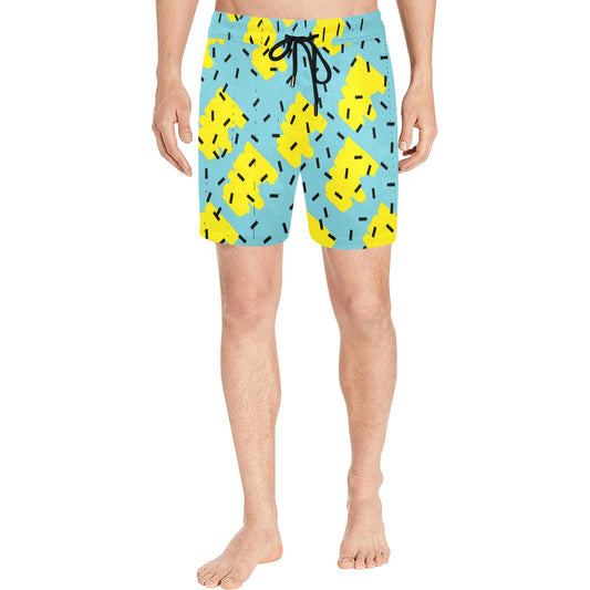 Turq-Limon Men's Swim Shorts