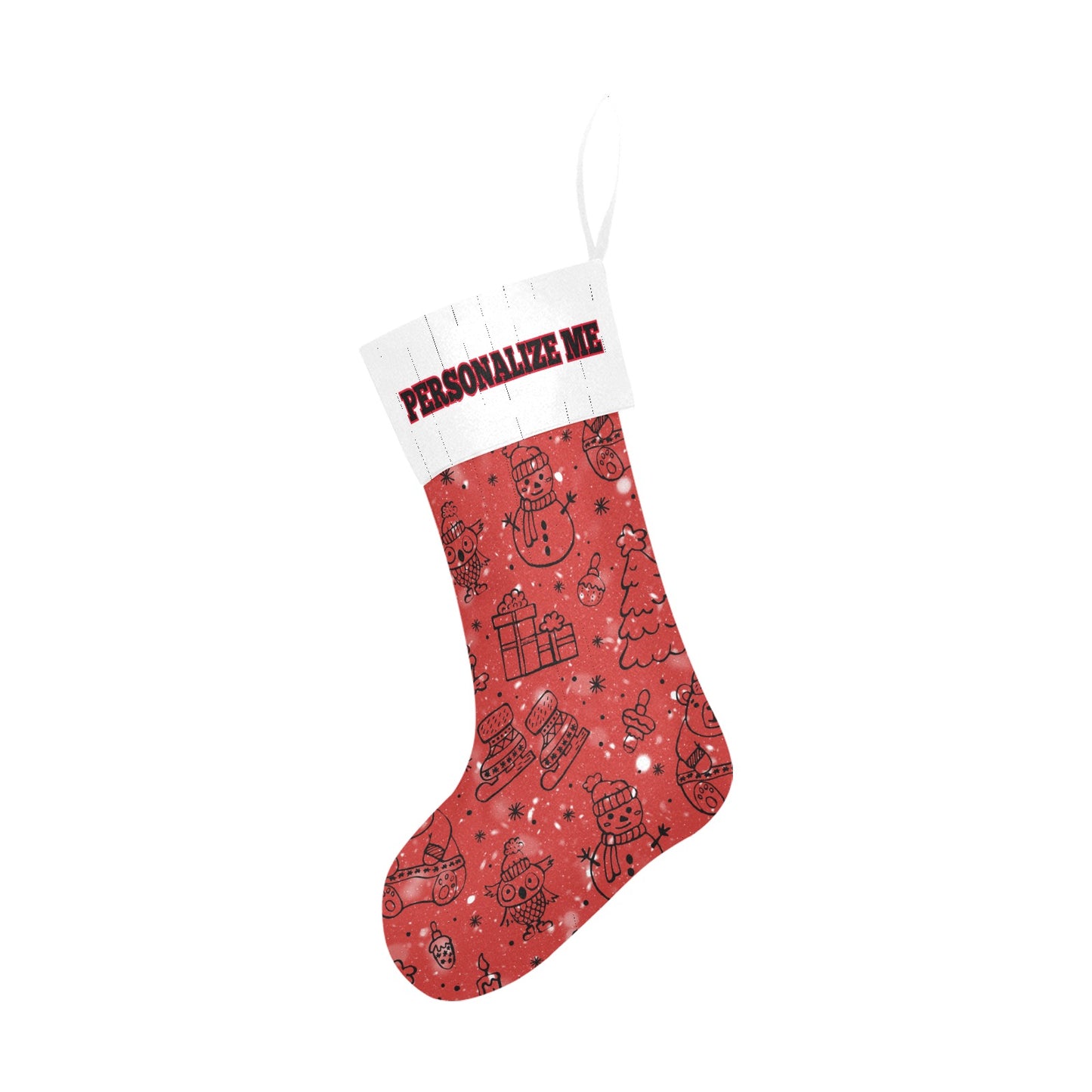 Red Christmas Christmas Stocking