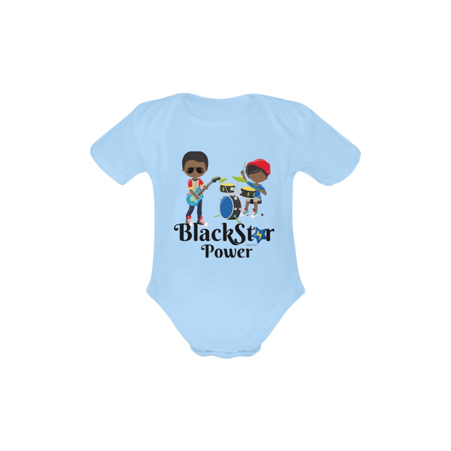 Black Star Baby Onesie