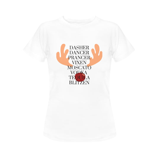 CHRISTMAS - Reindeer Women's T-Shirt