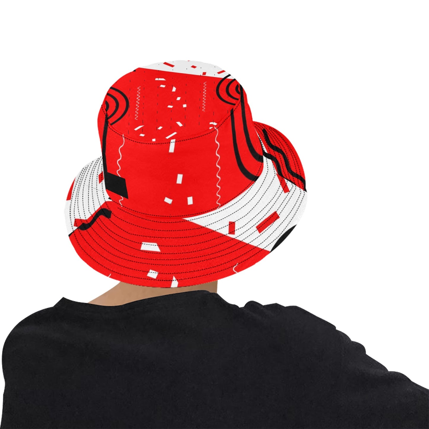 Red does it good Unisex Bucket Hat