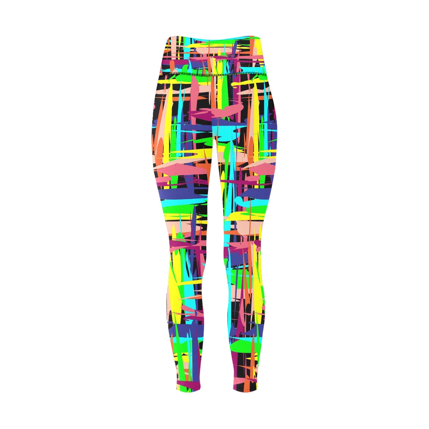 Colorful Lights Women's High-Waisted Leggings